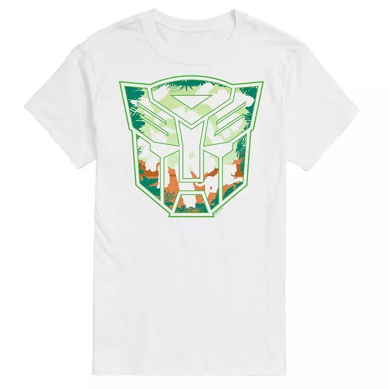 Mens Transformers Autobot Jungle Logo Graphic Tee Product Image