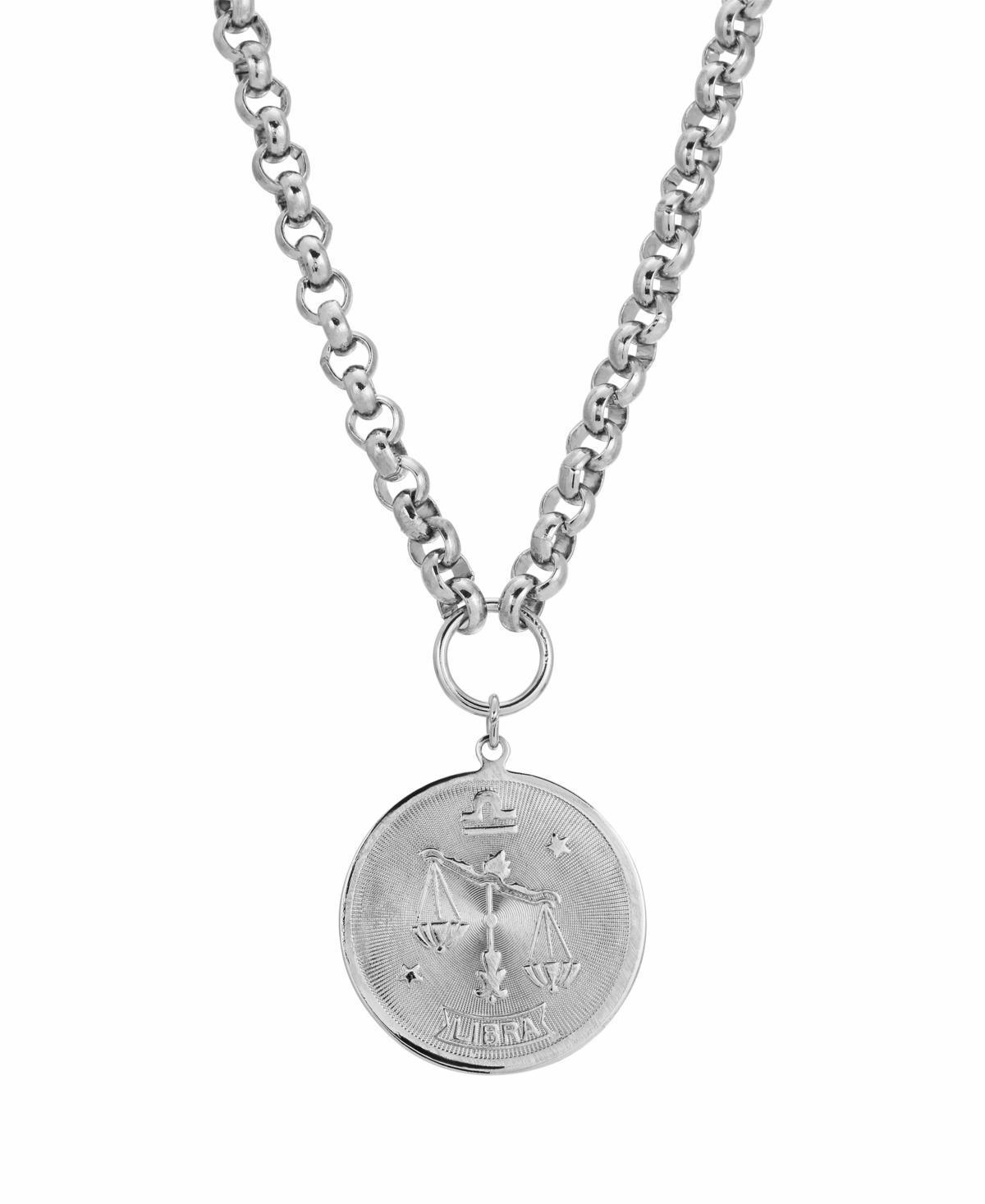 1928 Round Sagitarius Pendant Necklace, Womens, October Product Image