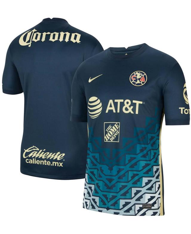 Nike Mens Navy Club America 2021/22 Away Breathe Stadium Replica Jersey - Navy Product Image