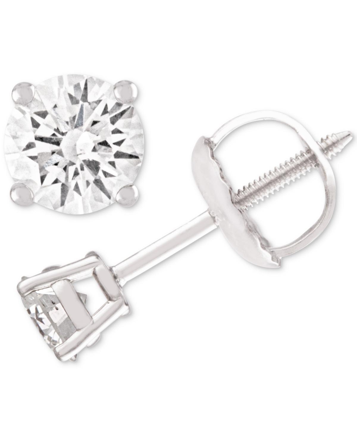 Diamond Stud Earrings (1/4 ct. t.w.) in 14k White Gold Product Image