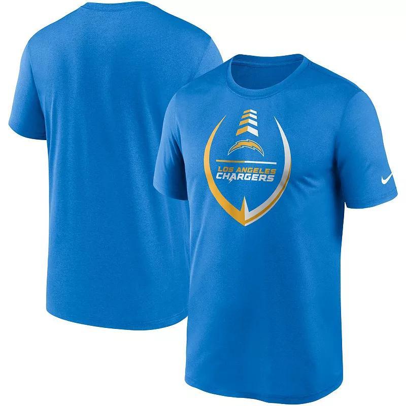 Mens Nike Powder Los Angeles Chargers Icon Legend Performance T-Shirt Product Image