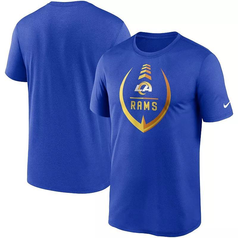 Mens Nike Royal Los Angeles Rams Icon Legend Performance T-Shirt Product Image