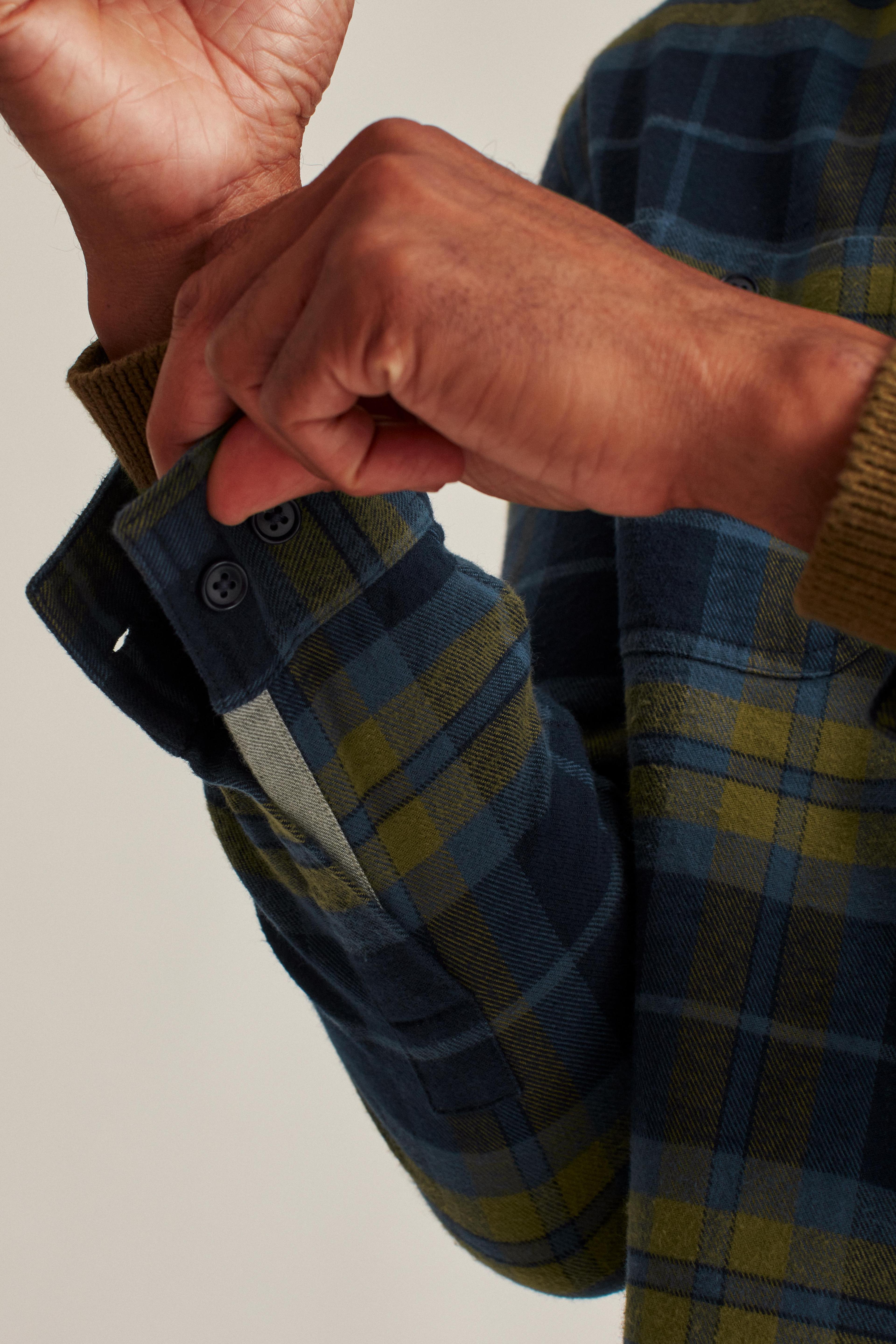 Stretch Flannel Shirt Product Image