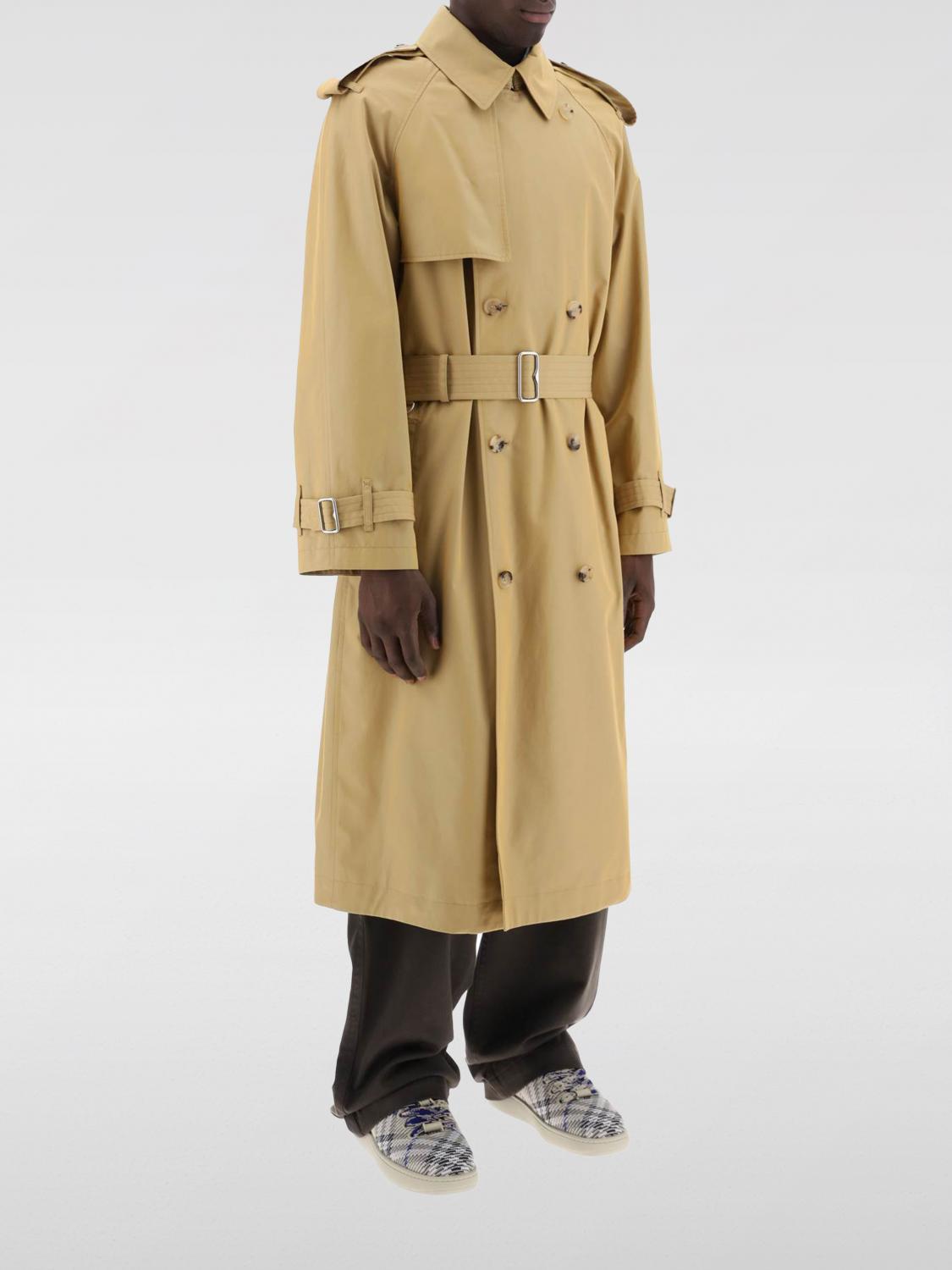 BURBERRY Coat  Men Color Beige Product Image