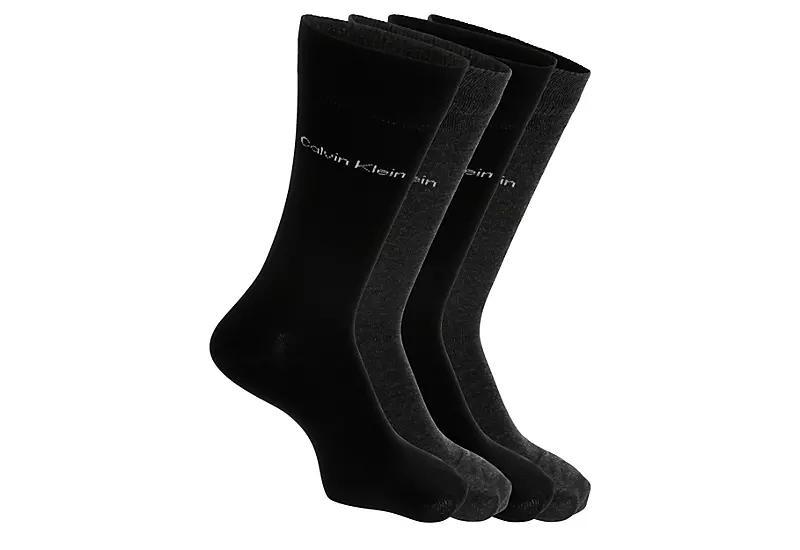 Calvin Klein Men's Dress Crew Socks 4 Pairs Product Image