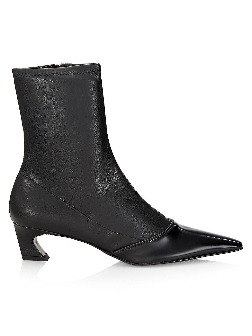 Womens Bano 50MM Leather Booties Product Image