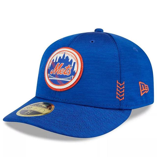 Mens New Era Royal New York Mets 2024 Clubhouse Low Profile 59FIFTY Fitted Hat Product Image