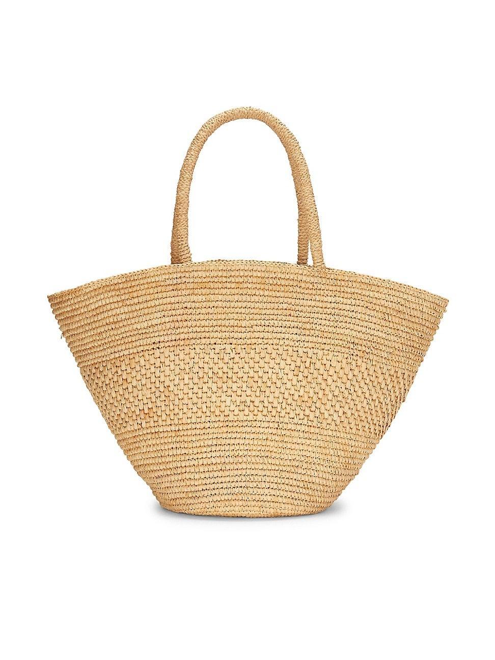 Womens Emilie Raffia Beach Bag Product Image