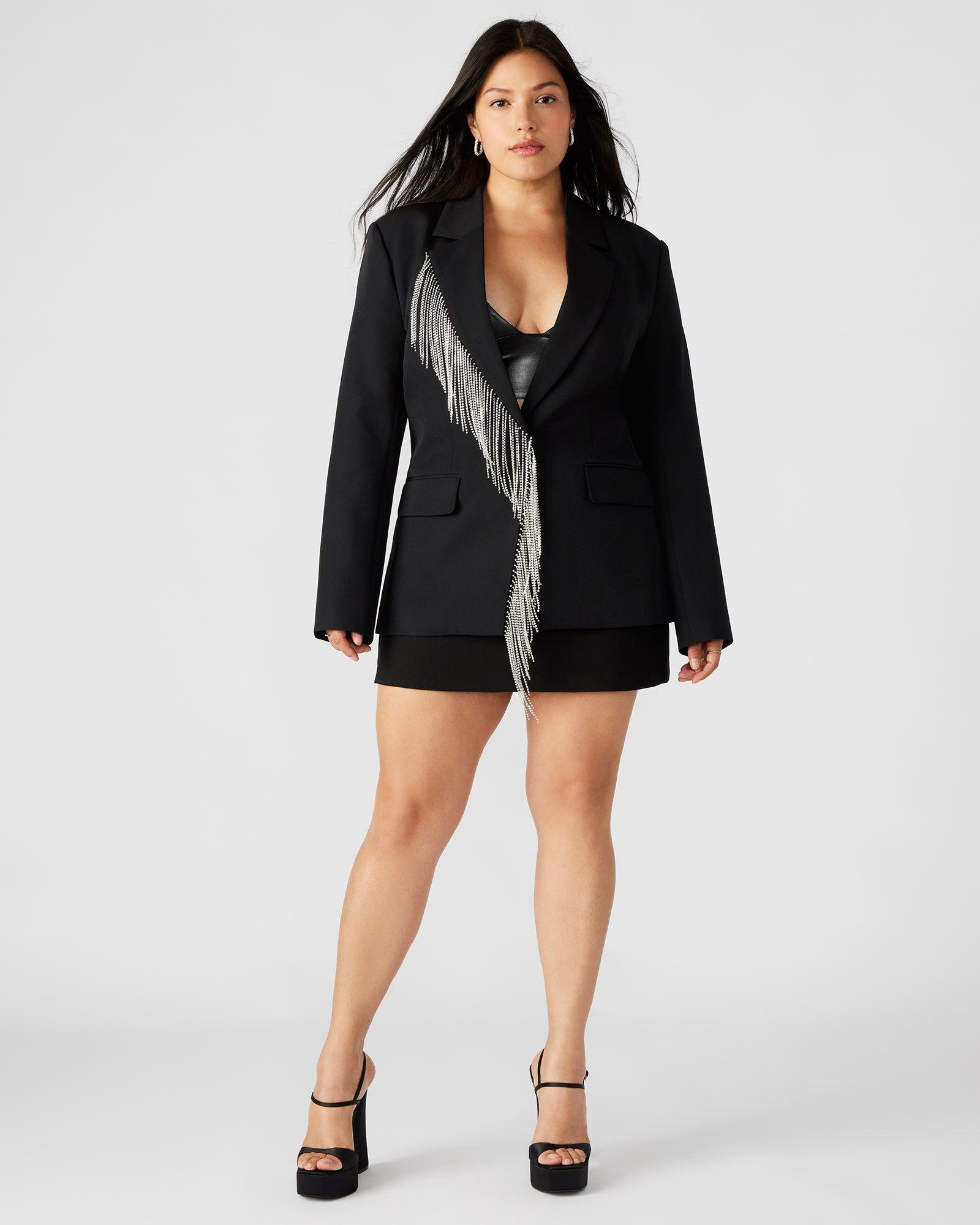 NELLIE BLAZER BLACK Female Product Image