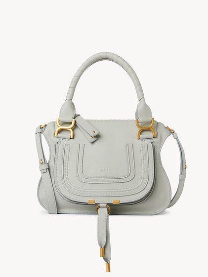 Small Marcie bag in grained leather Product Image