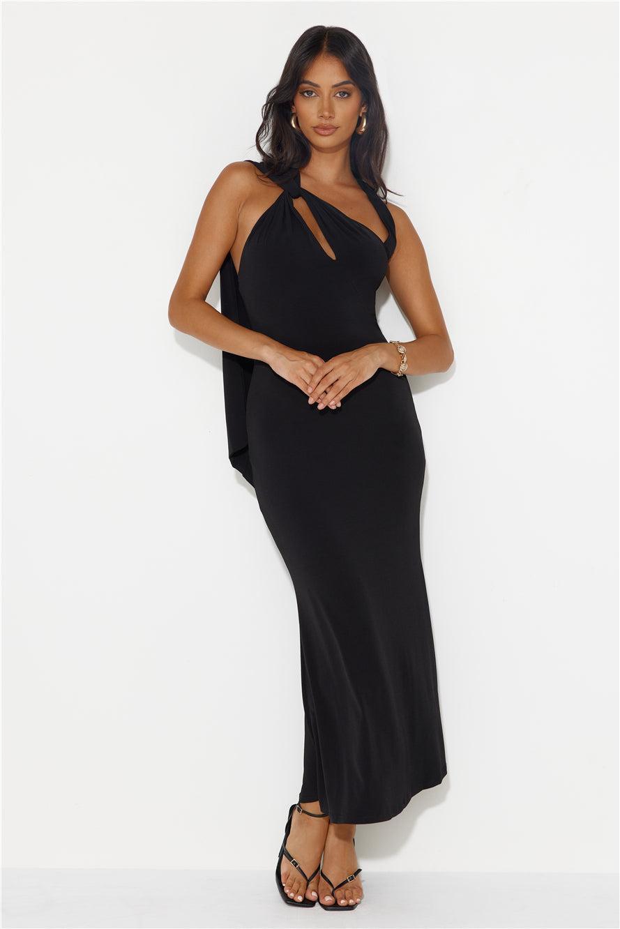 Chic Taste Maxi Dress Black Product Image