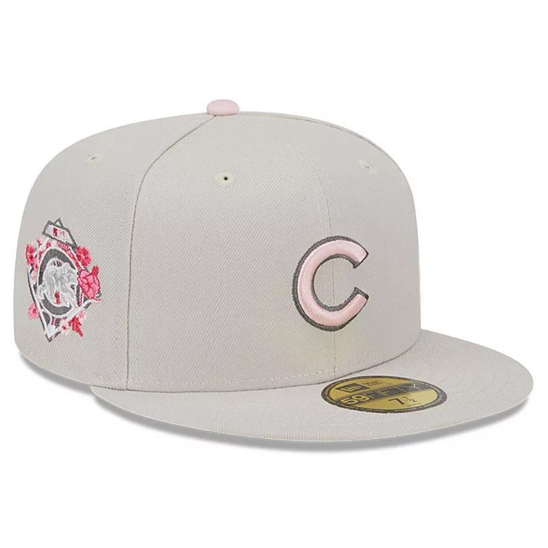 Men's New Era  Khaki Chicago Cubs 2023 Mother's Day On-Field 59FIFTY Fitted Hat Product Image