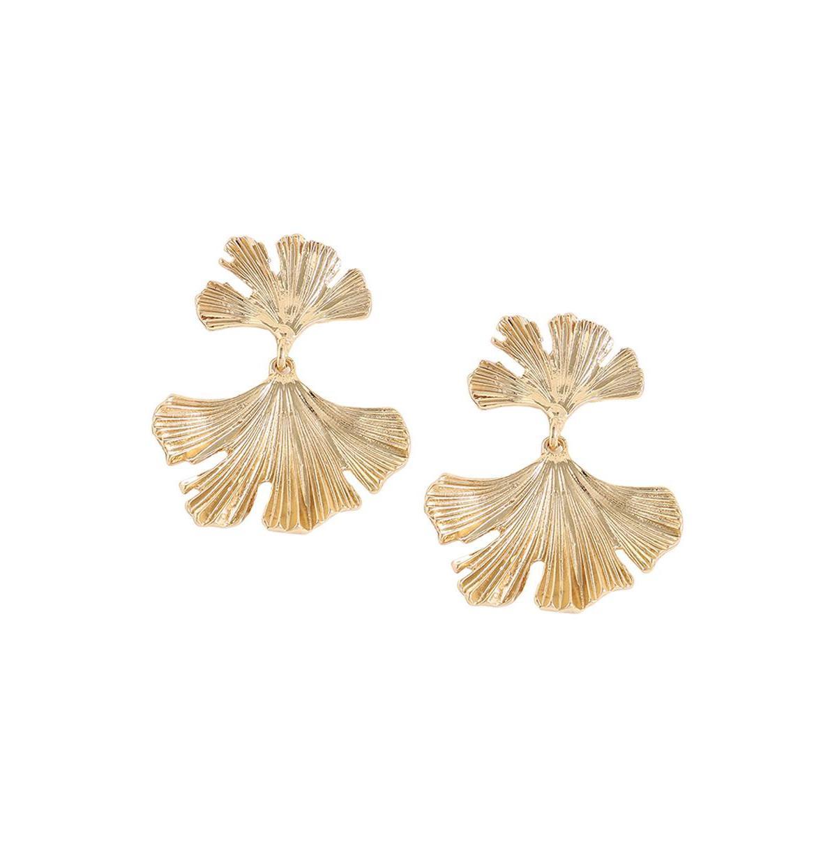 Sohi Womens Flora Drop Earrings Product Image