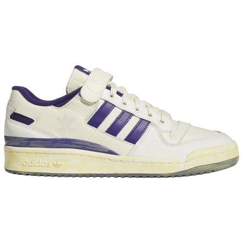 adidas Originals Mens Forum Low OG 84 PIW - Basketball Shoes Purple/White Product Image