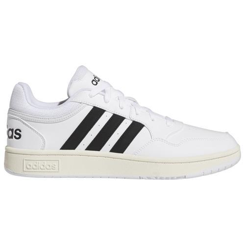 adidas Mens adidas Hoops 3.0 - Mens Basketball Shoes White/Core Black/White Product Image