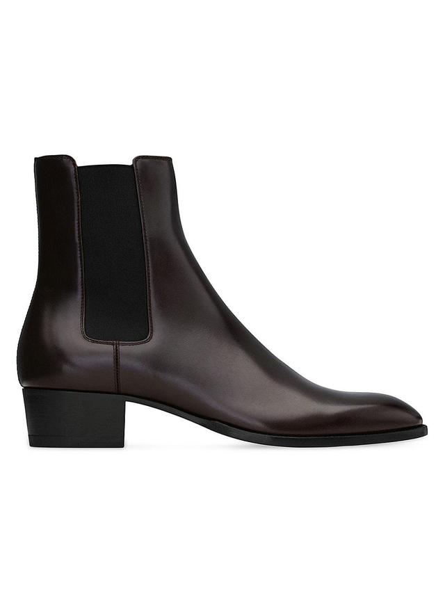 Mens Wyatt Chelsea Boots In Smooth Leather Product Image