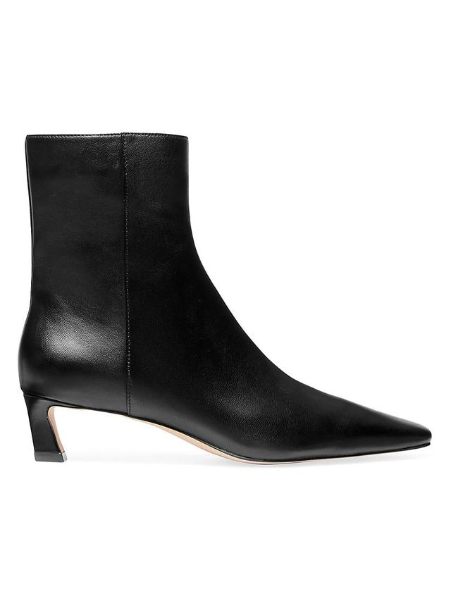 Womens Cosmo 40MM Leather Booties Product Image