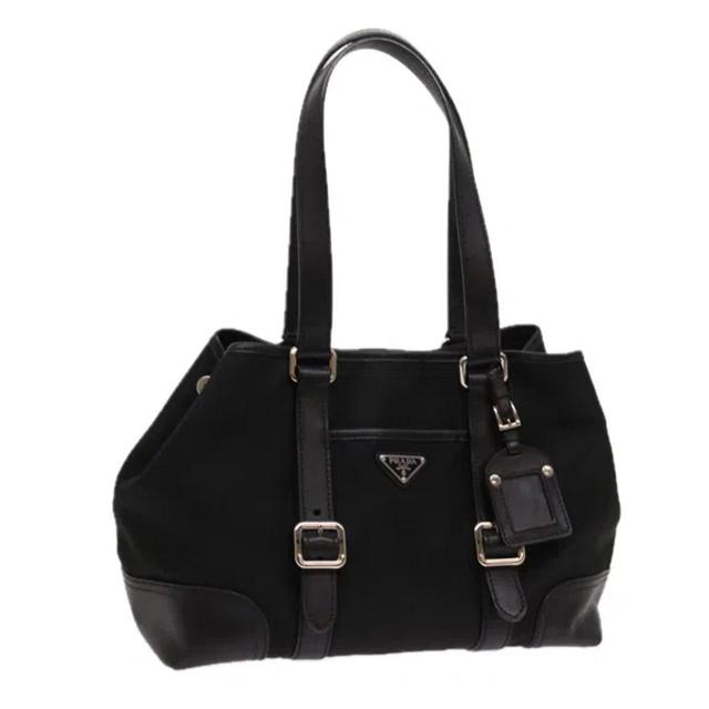 Synthetic Tote Bag () In Black Product Image