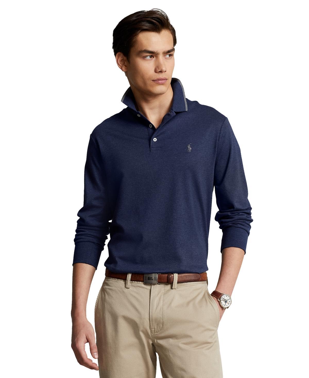 Polo Ralph Lauren Mens Classic Fit Soft Cotton Polo Shirt Product Image