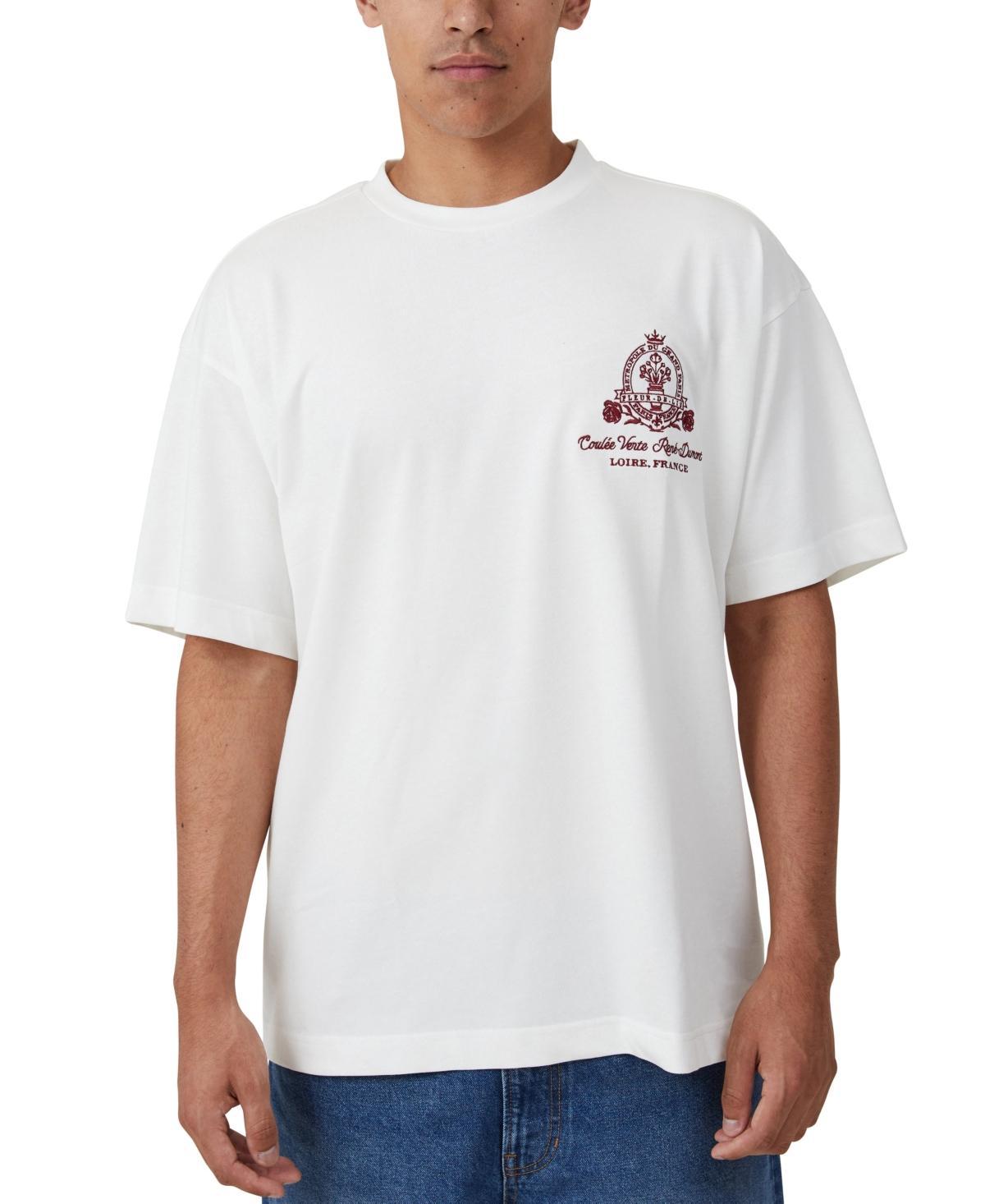 Cotton On Mens Box Fit Text T-Shirt Product Image