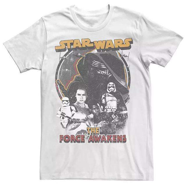 Mens Star Wars: The Force Awakens Group Poster Tee Product Image