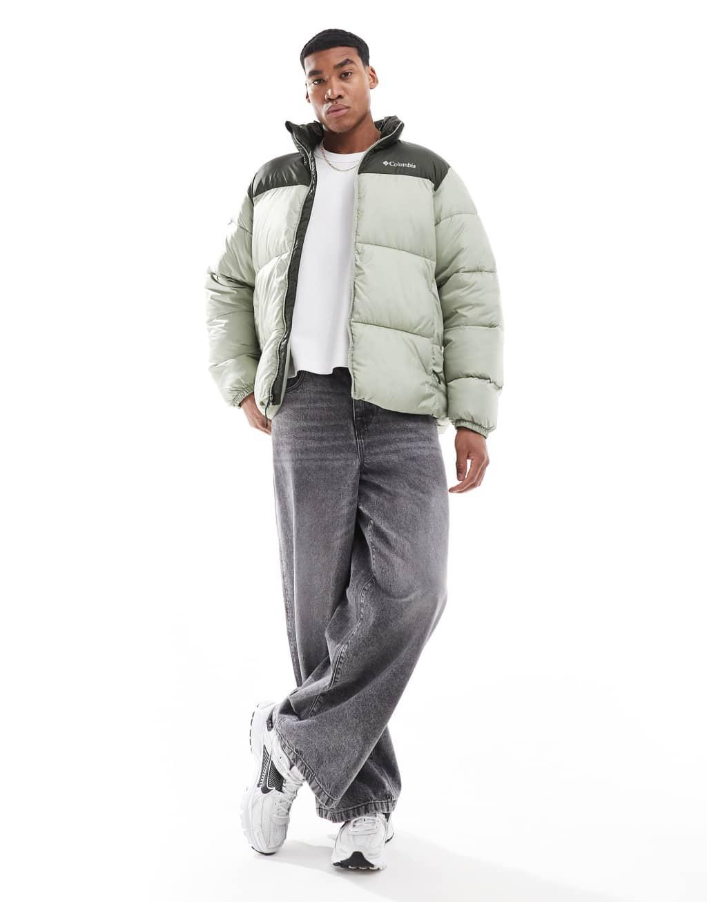 Columbia Puffect III jacket in green Product Image