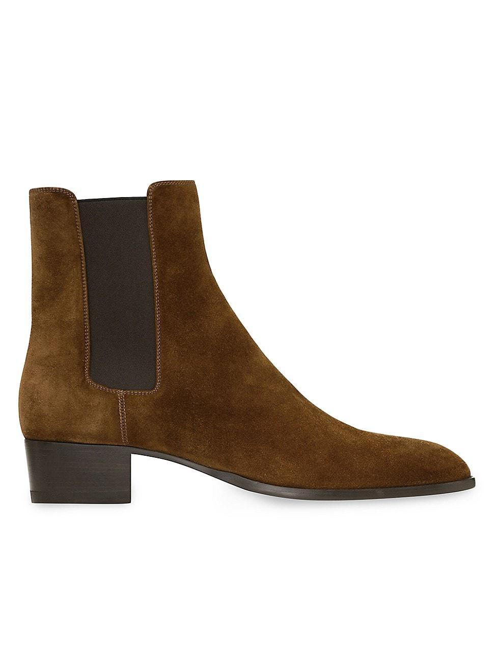 Mens Wyatt Chelsea Boots In Suede Product Image