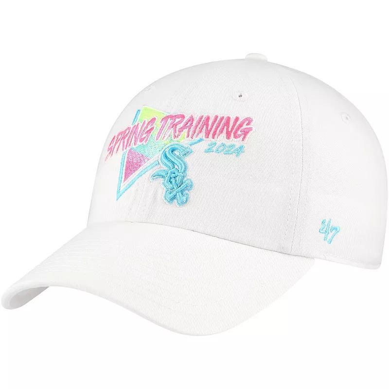 Mens 47 White Chicago White Sox 2024 Spring Training Vapor Wave Clean Up Adjustable Hat at Nordstrom Product Image