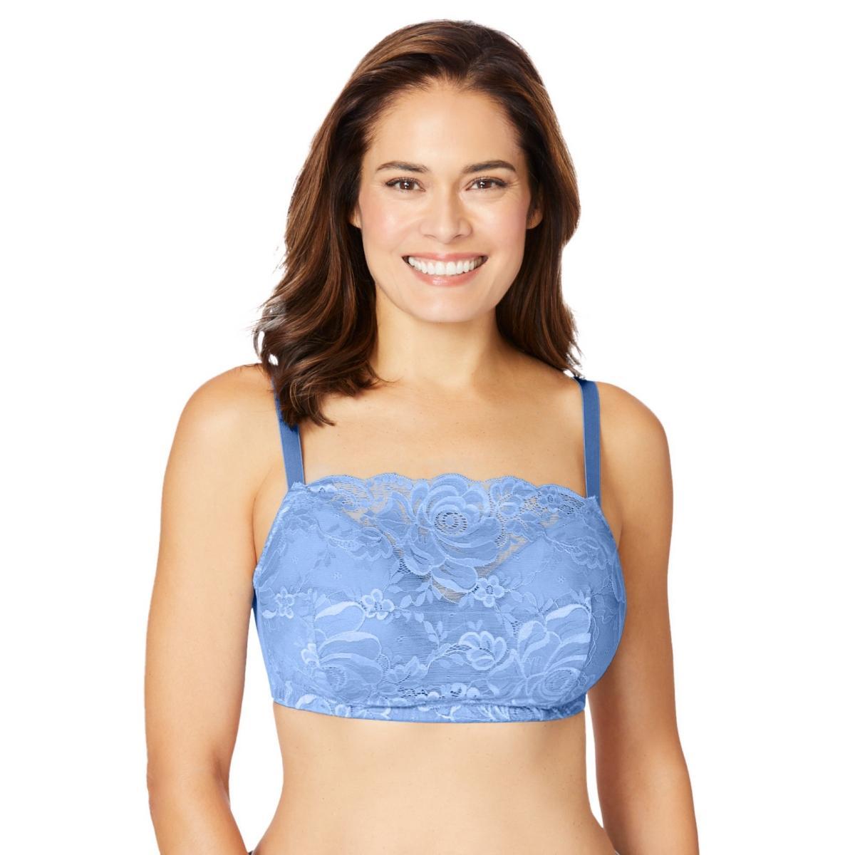 Comfort Choice Womens Lace Wireless Cami Bra Product Image