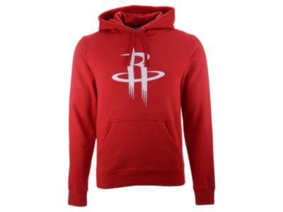 Mens Fanatics Branded Houston Rockets Primary Team Logo Pullover Hoodie Product Image