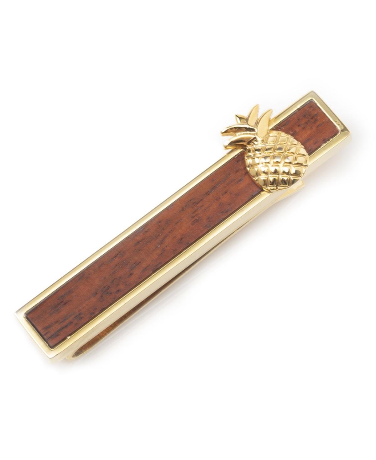 Cufflinks, Inc. Pineapple Wood Inlay Tie Bar Product Image