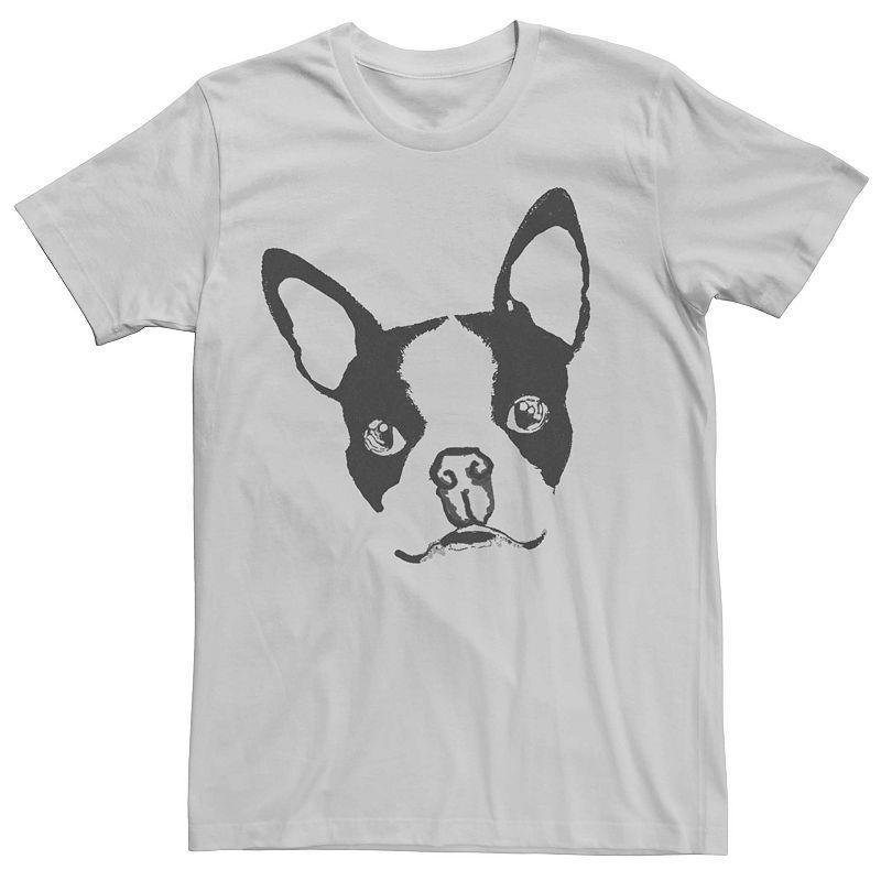 Mens Boston Puppy Outline Graphic Tee Product Image