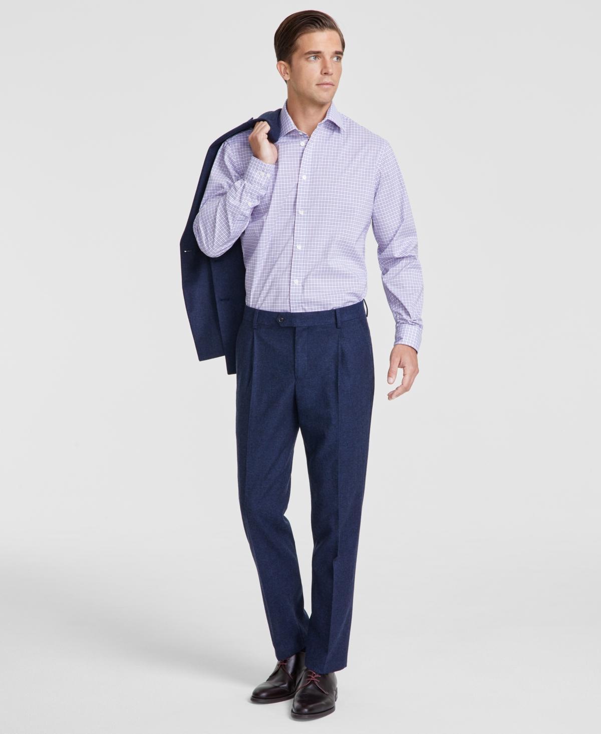 Tommy Hilfiger Mens Relaxed Modern-Fit Tweed Suit Separate Pants Product Image