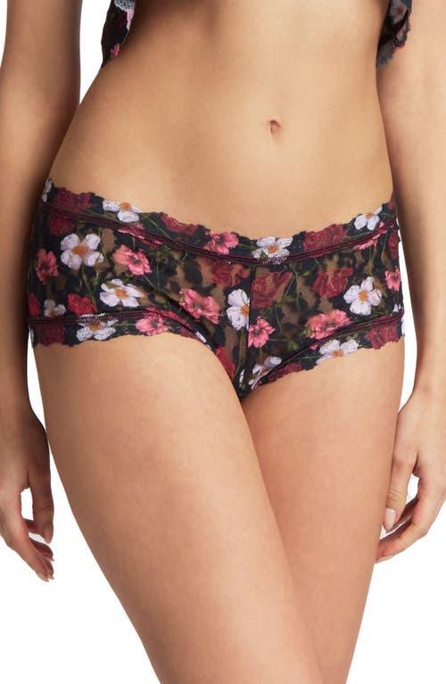 Hanky Panky Print Lace Boyshorts Product Image