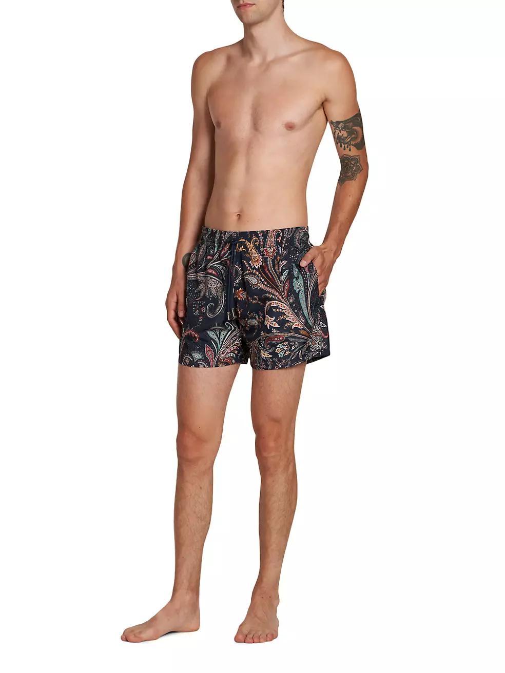 Paisley Printed Trunks Product Image