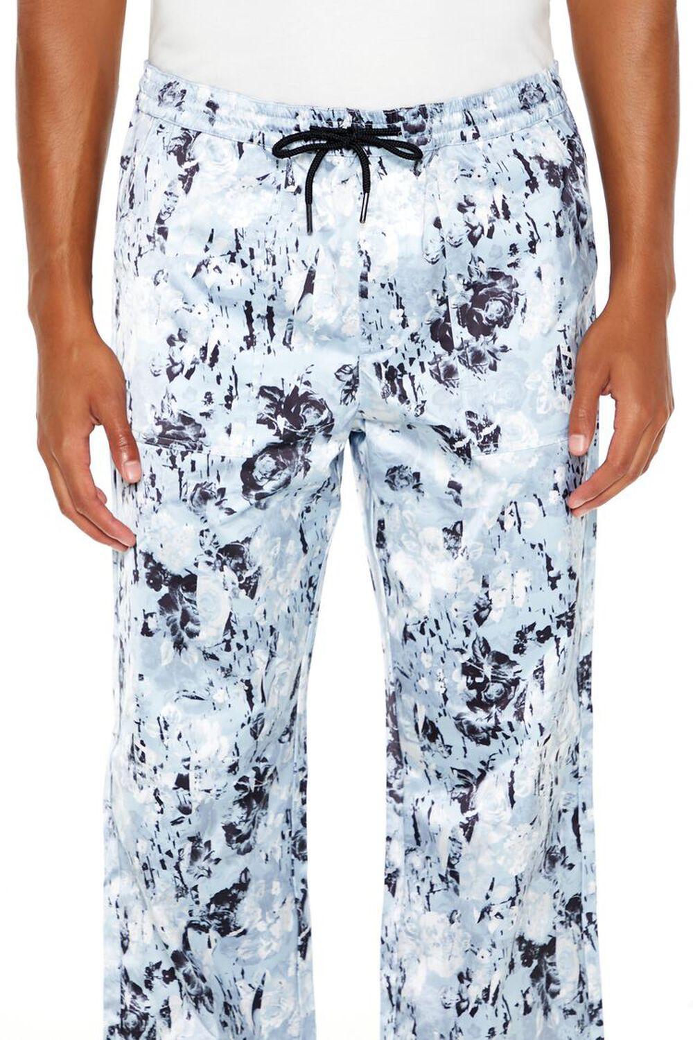 Abstract Print Mid-Rise Joggers | Forever 21 Product Image