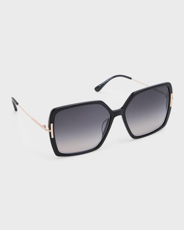 TOM FORD Joanna 59mm Gradient Butterfly Sunglasses Product Image