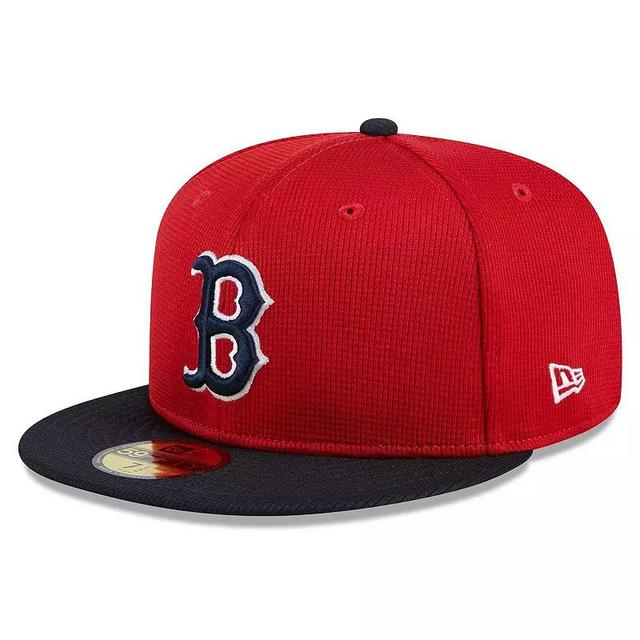 Mens New Era Boston Sox 2024 Batting Practice 59FIFTY Fitted Hat Product Image