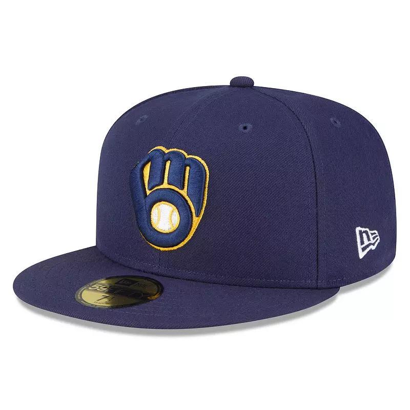 Mens New Era Colorado Rockies Team Logo 59FIFTY Fitted Hat Product Image