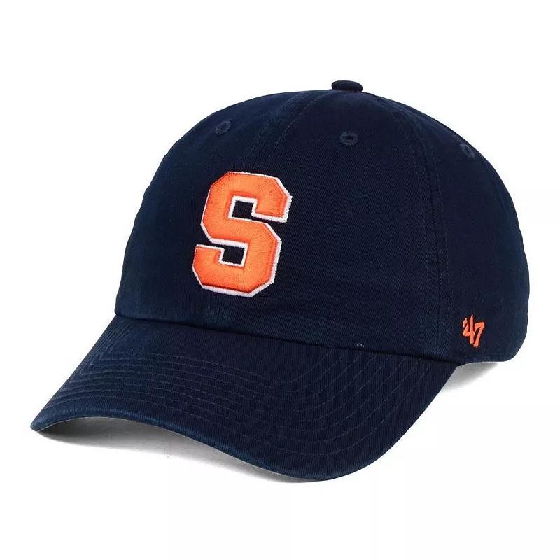 Mens 47 Syracuse Orange Clean Up Adjustable Hat, Blue Product Image