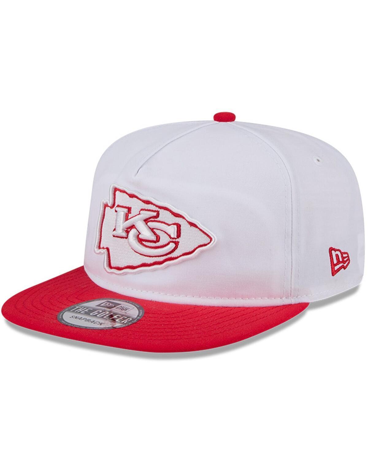 New Era Mens White Kansas City Chiefs 2024 Nfl Training Camp Golfer Snapback Hat - White Product Image