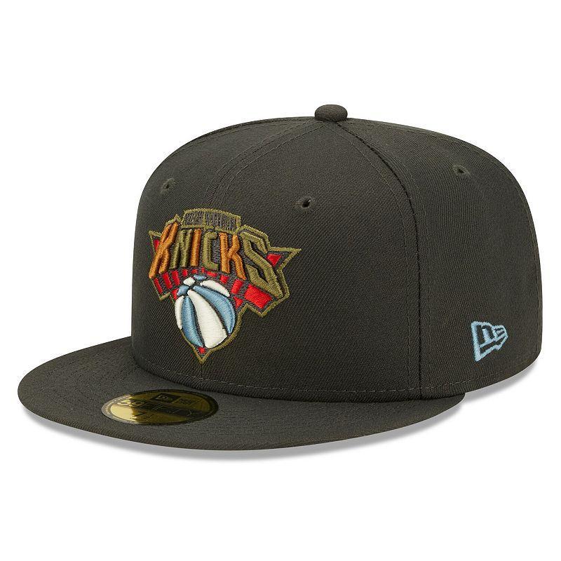 Mens New Era Charcoal New York Knicks Multi-Color Pack 59FIFTY Fitted Hat KNI CHARCO Product Image