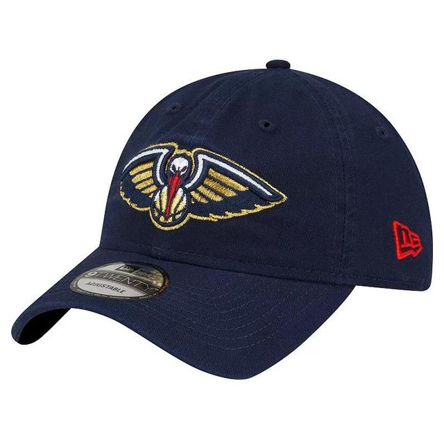 Mens New Era New Orleans Pelicans Team 2.0 9TWENTY Adjustable Hat, Blue Product Image