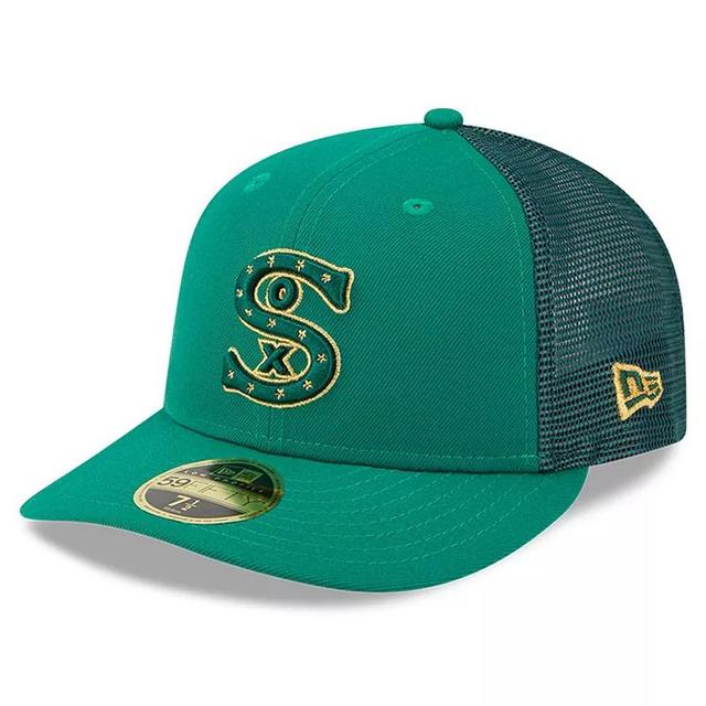 Mens New Era Kelly Chicago White Sox 2023 St. Patricks Day Low Profile 59FIFTY Fitted Hat Product Image