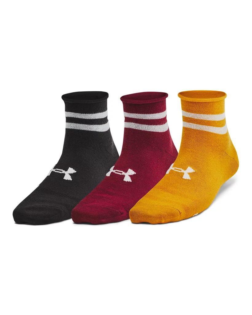 Women's UA Essential 3-Pack Quarter Socks Product Image