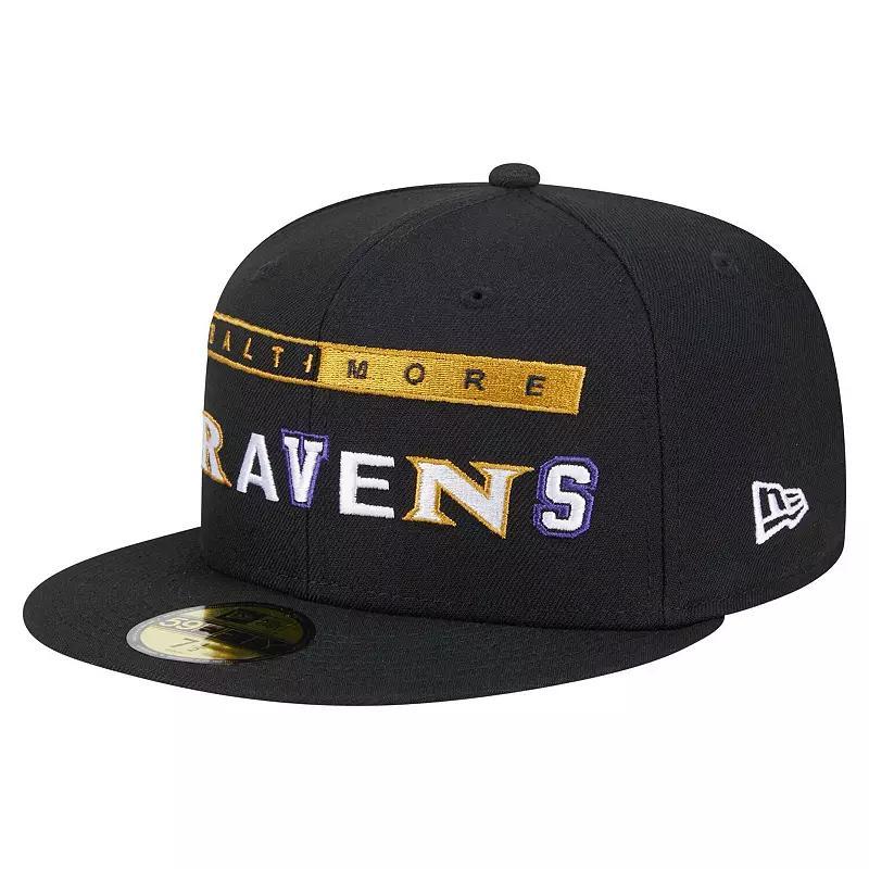 Mens New Era Baltimore Ravens Ransom 59FIFTY Fitted Hat Product Image