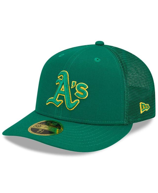 Mens New Era Green Oakland Athletics 2022 Batting Practice Low Profile 59FIFTY Fitted Hat Product Image