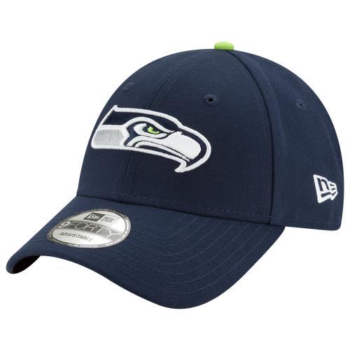 New Era Mens Seattle Seahawks New Era Seahawk The League 940 Adjustable - Mens Navy Product Image