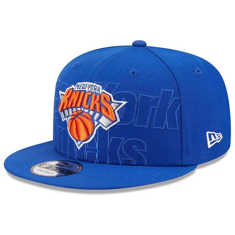 Mens New Era Blue New York Knicks 2023 Nba Draft 9FIFTY Snapback Hat Product Image