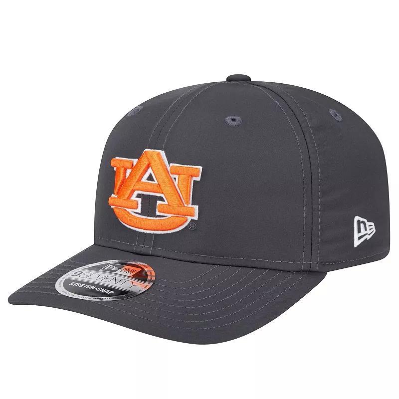 Mens New Era Charcoal Auburn Tigers 9SEVENTY Stretch-Snap Hat Product Image